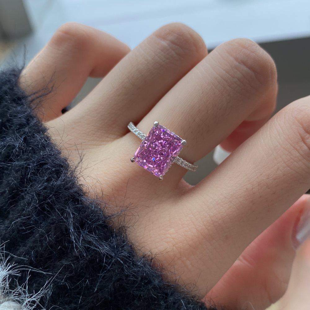 Birthstone Silver Rings