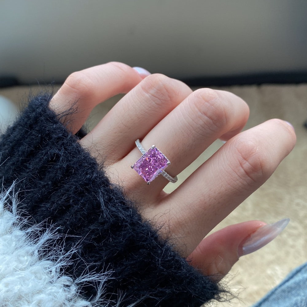 Birthstone Silver Rings