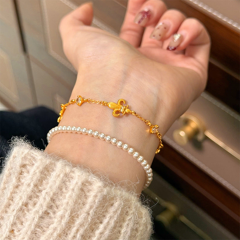 Golden Fleur Bracelet