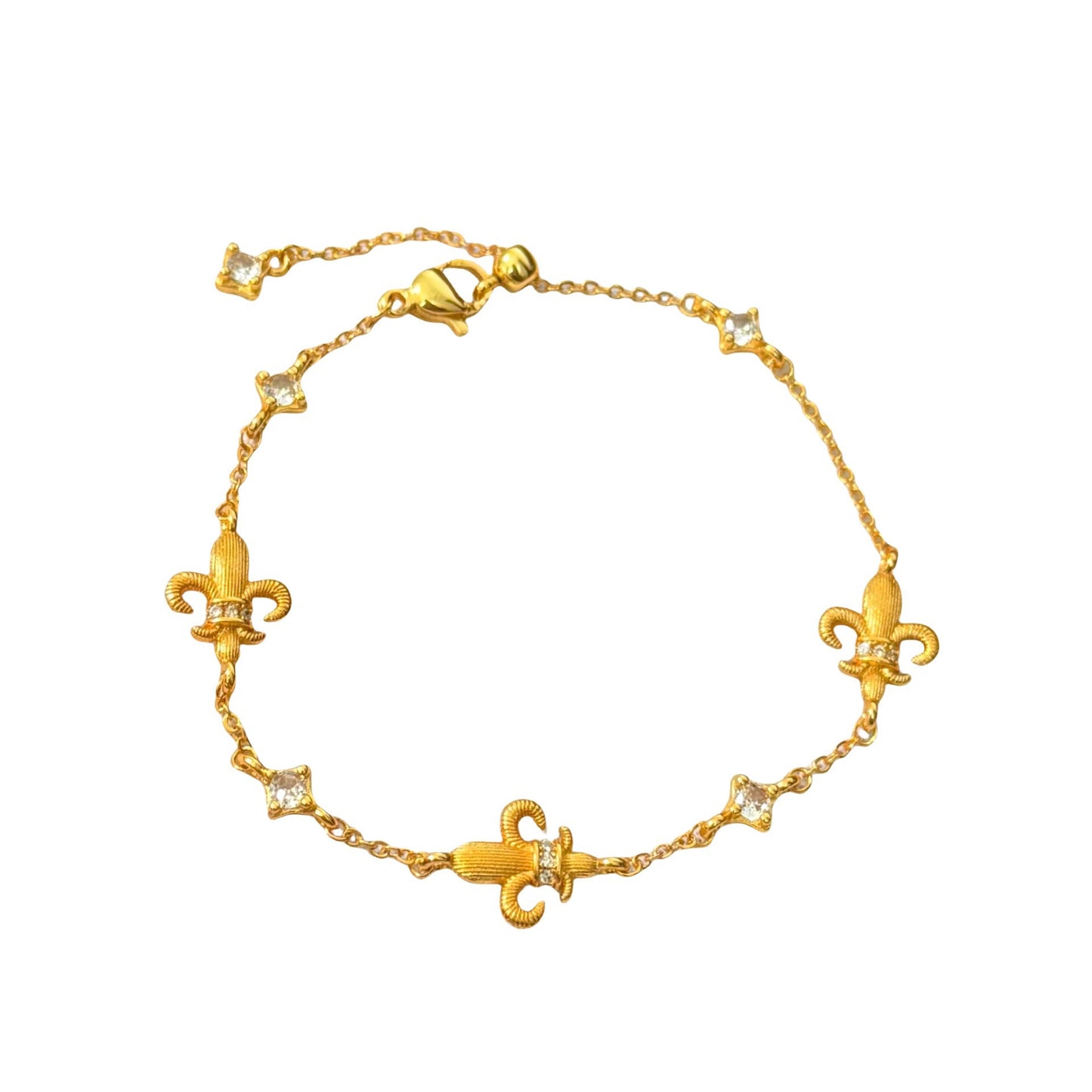 Golden Fleur Bracelet