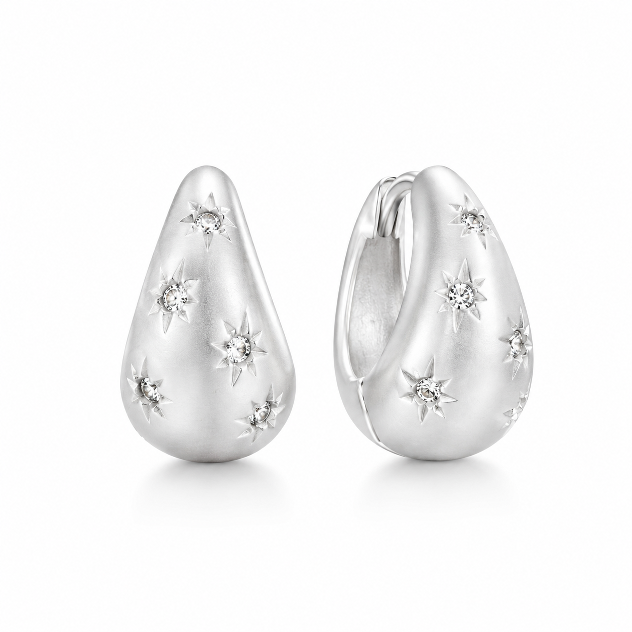 Starlit Teardrop Earrings