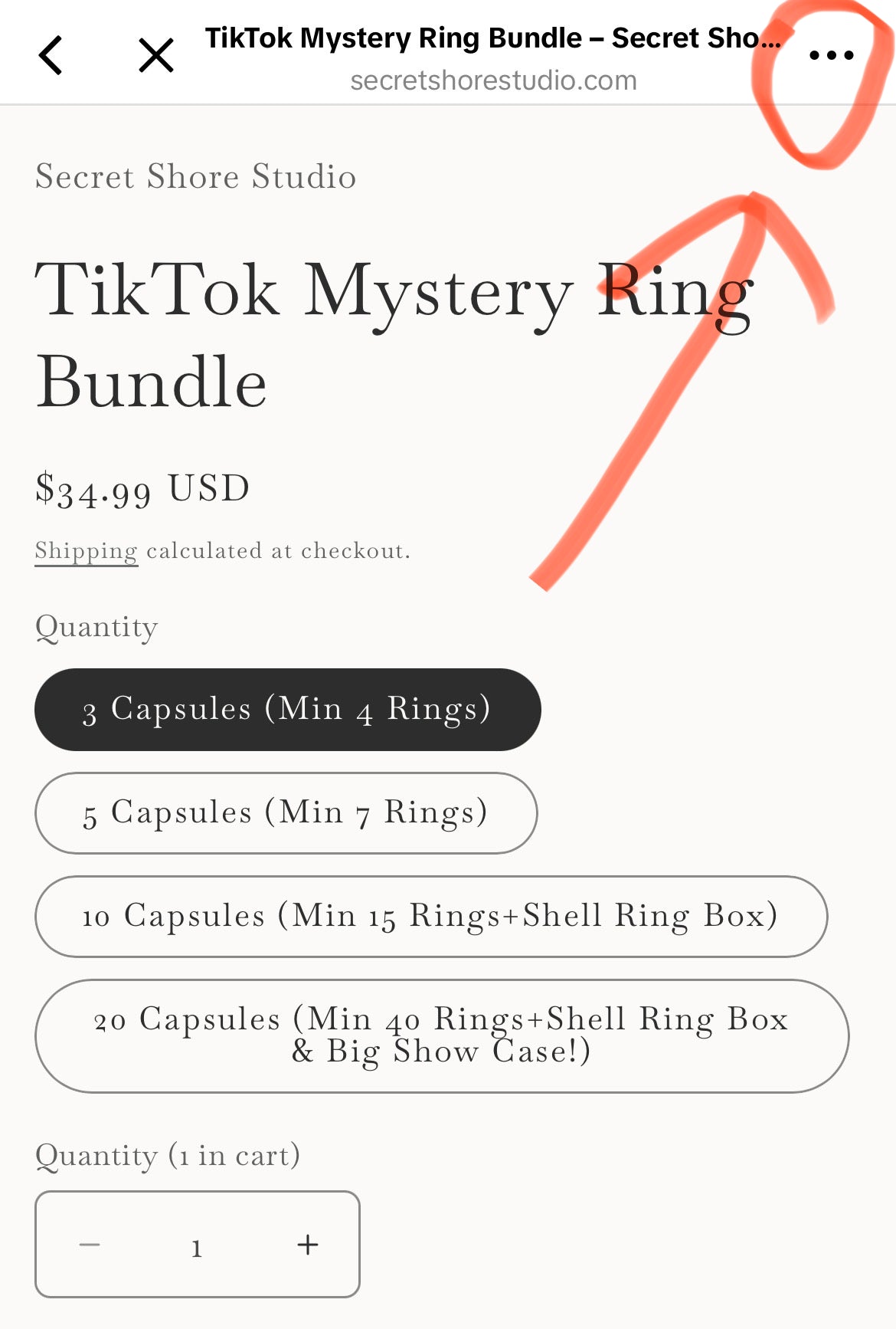 Ring Mystery Capsule Bundle