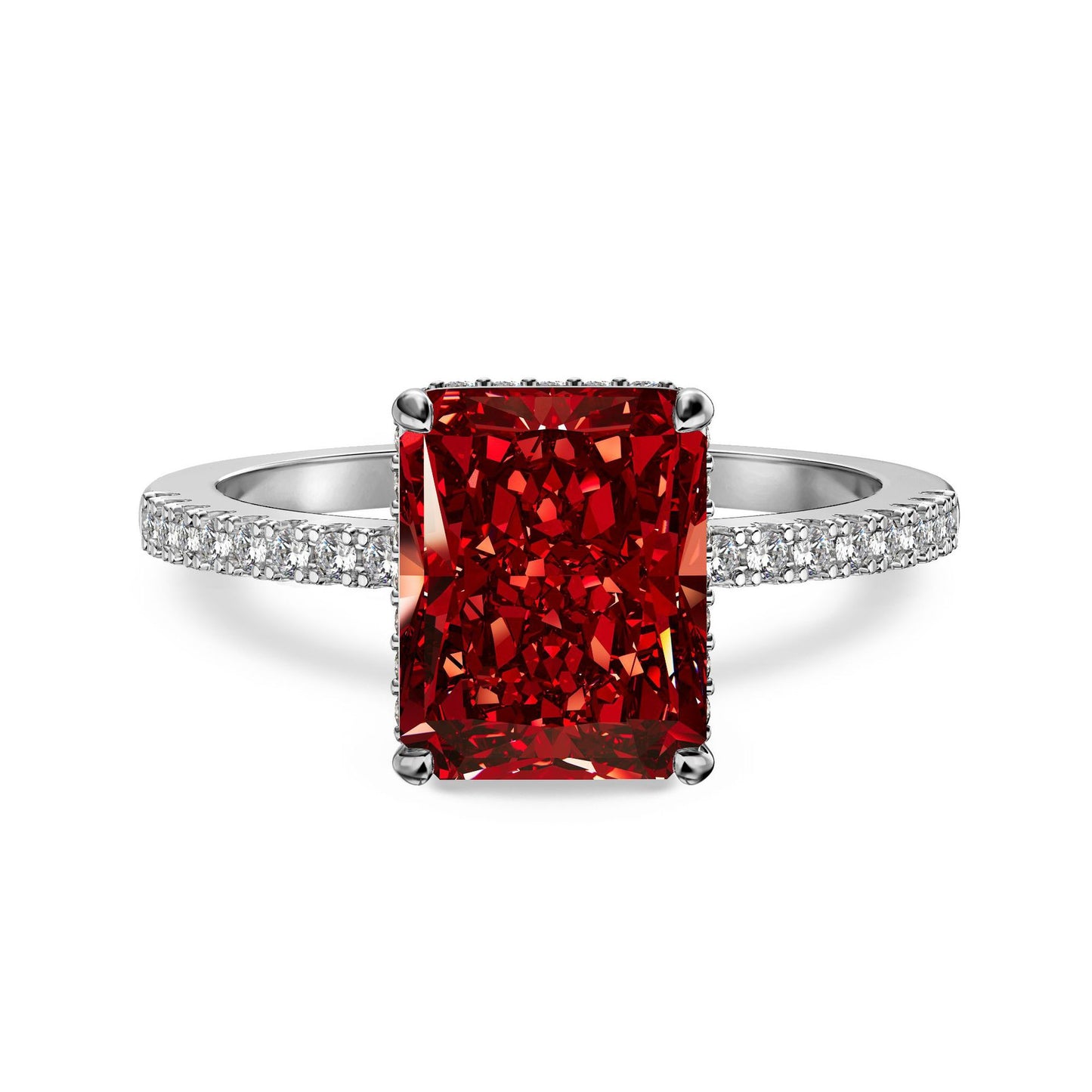Birthstone Silver Rings