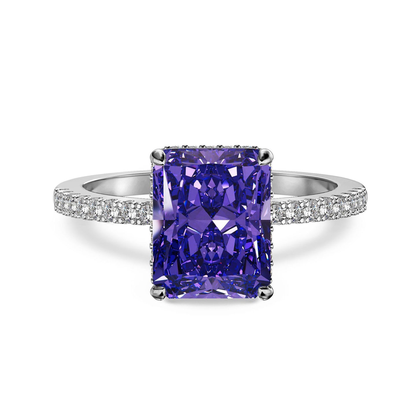 Birthstone Silver Rings