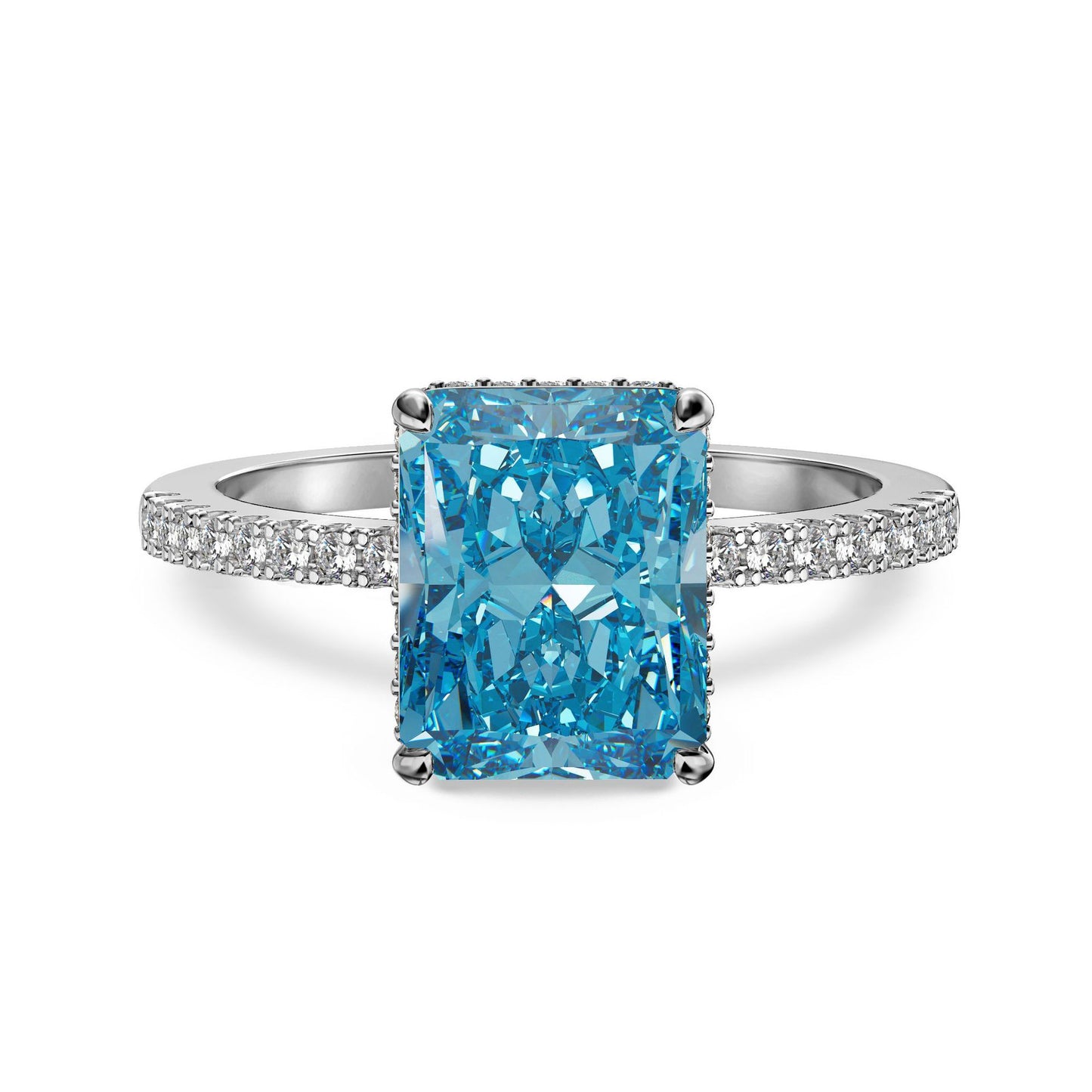 Birthstone Silver Rings
